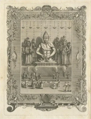 Van Dùren, Frontispiece with Religious Figures, 1752, Paper
