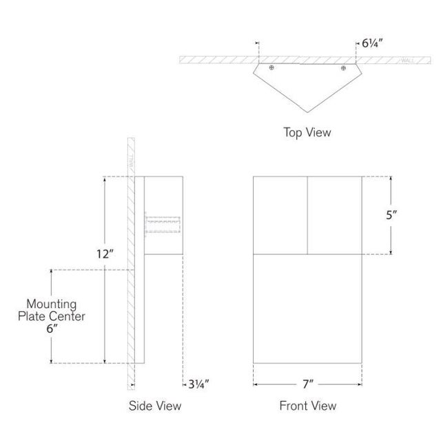 Modern Kelly Wearstler for Visual Comfort Signature Rega 12" Wide Sconce in Bronze For Sale - Image 3 of 3