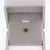 Modern 1.2Ct Zambian Emerald Pendant With Attached Chain in Solid 14k Gold, Oval 8x6mm For Sale - Image 3 of 8
