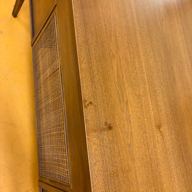 Broyhill Brasilia Mid-Century Walnut Desk For Sale - Image 16 of 17