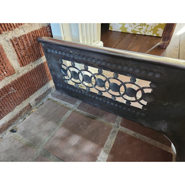 Early 19th Century Period Steel Fireplace Fender Chairish