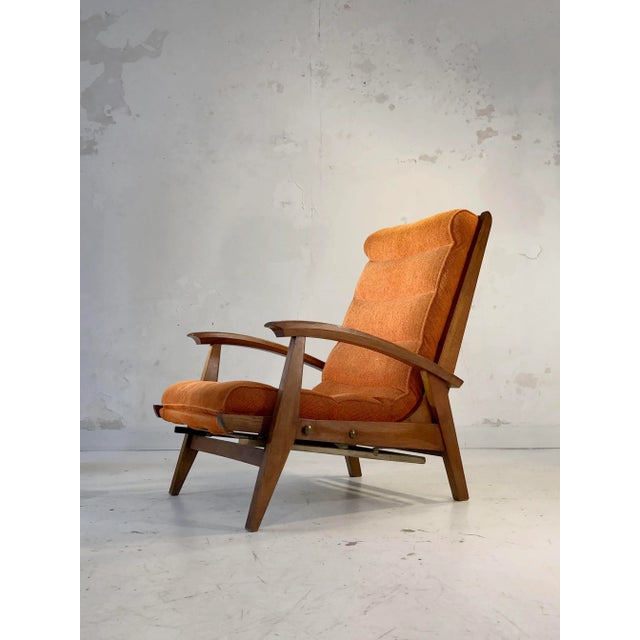 French Armchair by Guy Besnard for Free-Span, 1950s For Sale - Image 14 of 14