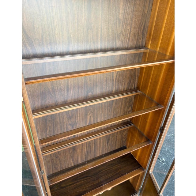 Brown Mid Century Keller Colonnade Hutch For Sale - Image 8 of 12