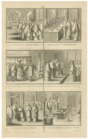 Catholic Episcopal Rites, 1734, Paper