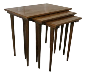 Vintage Nest of Tables, 1960s, Set of 3