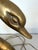 Vintage Hollywood Regency Cast Brass Swan Table Lamp Mid-Century Sculpture For Sale - Image 10 of 18