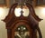 Vintage Howard Miller “Marston” Oak and Elm Burl Grandfather Clock, Circa 1980s For Sale - Image 12 of 17