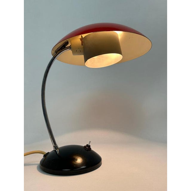 Mid-Century Modern Desk Lamp by Drukov, 1950s For Sale - Image 4 of 7