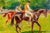 Captivating Colorful Antique French Horse Racing Oil Painting Equestrian Sporting Art For Sale In New York - Image 6 of 18
