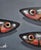 Three Sardines Original Oil Painting by Vivek Mandalia For Sale