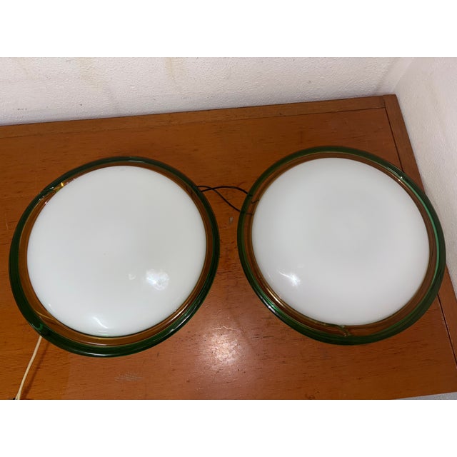 Vintage Wall Lights in Murano, 1970, Set of 2 For Sale - Image 3 of 10