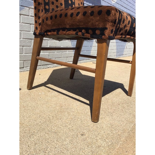 Mid- Century Pair of Mod Dining Chairs For Sale - Image 9 of 11