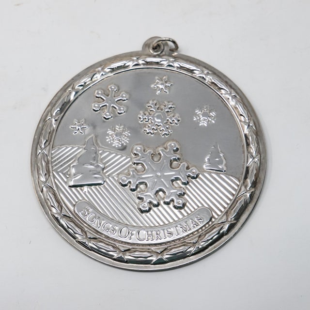 Wallace Sterling Silver Let It Snow Ornament For Sale In Nashville - Image 6 of 8