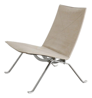 Vintage PK22 Canvas Easy Chair by Poul Kjaerholm, 1997