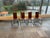 Contemporary Vintage Cantilever Dining Chairs in Saddle Leather by Thema, Italy, 1970s, Set of 4 For Sale - Image 3 of 13