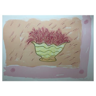 Maria Girnona, Bugenvillees, 1992, Lithograph For Sale