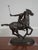 Traditional Maitland Smith Bronze Polo Jockey on Horse Sculpture For Sale - Image 3 of 15