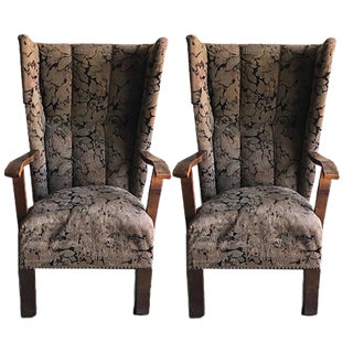 Set of Vintage Art Deco Lounge Chairs, 1930s For Sale