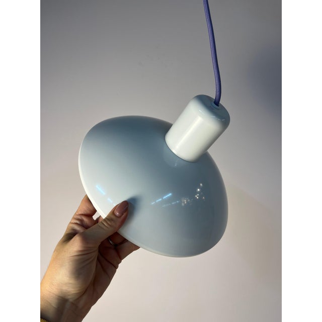 Type 728 Pendant Lamp in White by Horn For Sale - Image 4 of 11