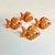 Figurative Mid-Century Boho Chic Coastal Palm Beach Chic Fish Napkin Rings - Set of 4. For Sale - Image 3 of 8