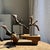 Traditional Indonesian Decorative Wooden Bird on Base For Sale - Image 3 of 17