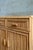 Wood Small Fluted Bamboo Sideboard and Mirror, 1970s, Set of 2 For Sale - Image 7 of 12