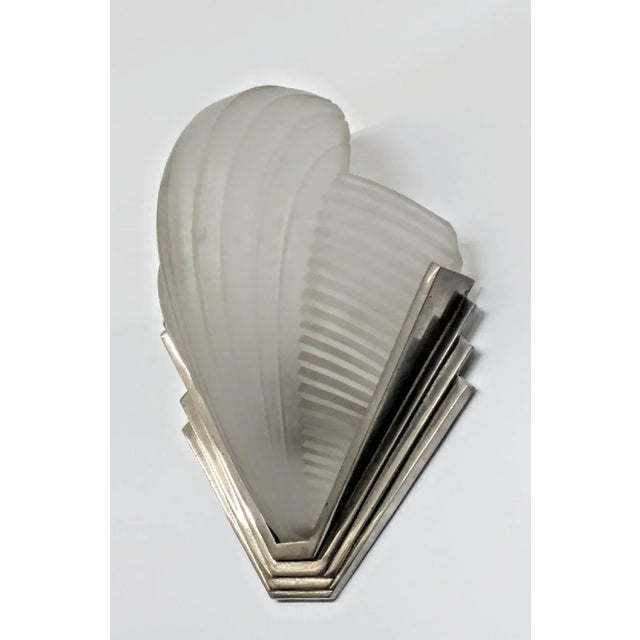 Atelier Petitot French Art Deco Wall Sconces by Petitot - a Pair For Sale - Image 4 of 6