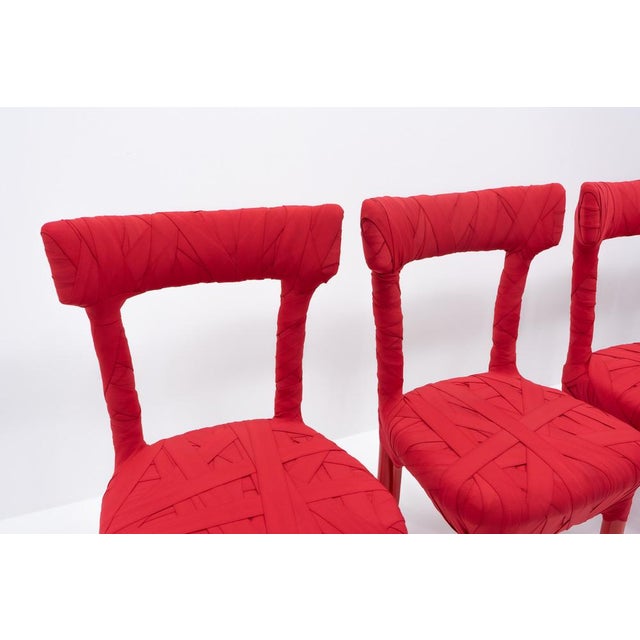 Mummy Chairs by Peter Traag, 2007, Set of 6 For Sale - Image 14 of 17