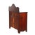 Antique Carved Walnut 3-Drawer Commode With Backsplash & Shelves Circa 1890 For Sale - Image 6 of 16