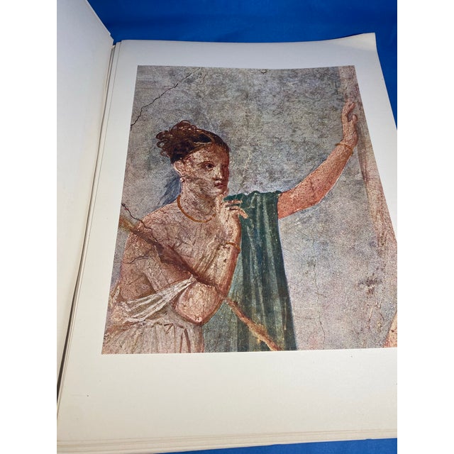 Paint 1955 Olivetti Italian Art Folio Opus Pompejanum Complete Mid-Century Large Book For Sale - Image 7 of 12
