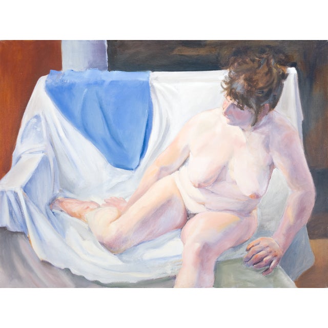 Nude on Armchair* Patrick Ross Arnold, c. 1980s Patrick Ross Arnold’s Nude on Armchair is a figurative interior that uses...