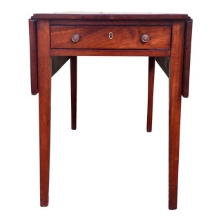 Antique English Drop Leaf Table For Sale