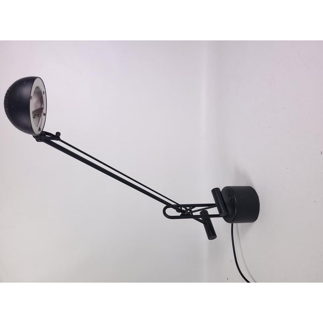 Black Desk Lamp from Stilplast, Italy, 1980s For Sale - Image 8 of 11