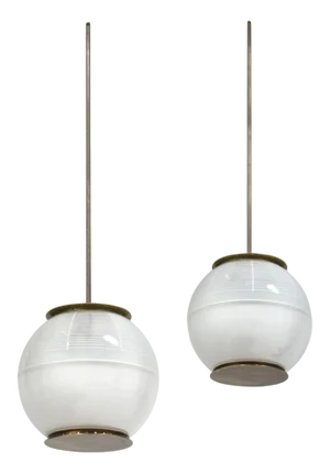 Ceiling Lamp Lp 8 by Ignazio Gardella for Azucena, Italy, 1955