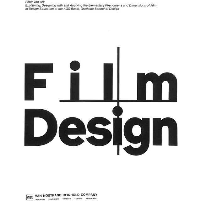 Explaining, designing with and applying the elementary phenomena and dimensions of film in design education at the AGS...