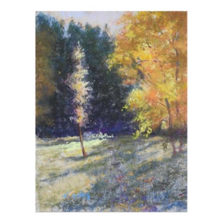 Impressionist Janice Hindes Pastel Landscape Painting For Sale