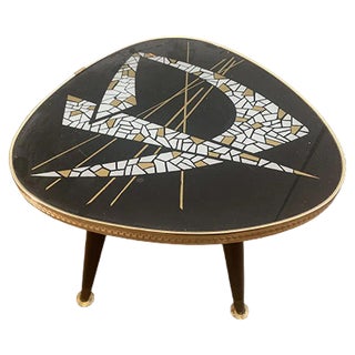 Kidney-Shaped Flower Table or Plant Stand, 1950s For Sale