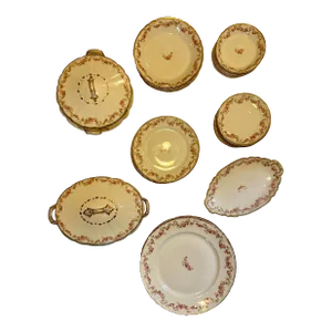 Late 19th Century Gda Limoges From Museum Exhibition- 51 Pieces