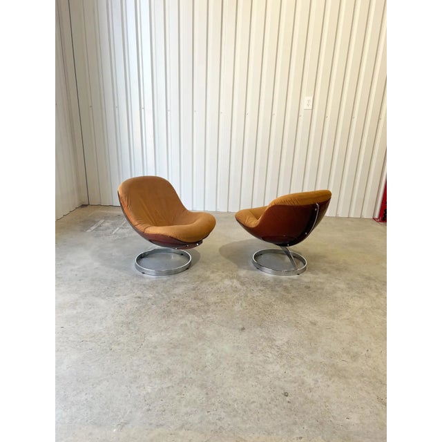 Chrome 'Sphere' Chairs by Boris Tabacoff for Mobilier Modulaire Moderne, France, 1960s For Sale - Image 8 of 18