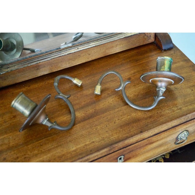 Late 19th Century English Mahogany Dressing Mirror For Sale - Image 5 of 9