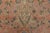 Pink Tabriz Rug 6’6” X 9’9” Pink Wool Vintage Distressed Hand-Knotted Carpet For Sale - Image 8 of 15