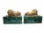 Antique European Malachite Boxes with Gilt Bronze Lion Mounts, 1900 For Sale - Image 12 of 16