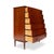 Vintage Danish Mid-Century Teak Six-Drawer Tallboy Dresser For Sale - Image 4 of 7