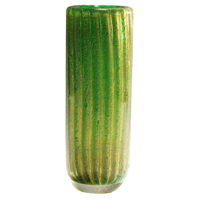 Large Submerged Glass Vase by Carlo Scarpa for Venini Murano, 1930s For Sale