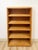 Vintage MCM Light Oak Bookshelf, Five Shelf With Rounded Edges, Rustic Bookcase For Sale In Tampa - Image 6 of 13