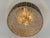 Mid-Century Modern Large Mid-Century 4-Flamed Flush Mount or Ceiling Lamp by Rupert Nikoll, 1960s For Sale - Image 3 of 18
