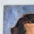 Vintage Oil Painting Portrait Female Woman Funky Judgey Side Eye Signed Y Rubin For Sale - Image 4 of 9