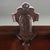 Wood Walnut Display Cabinet with Glass Doors For Sale - Image 7 of 13