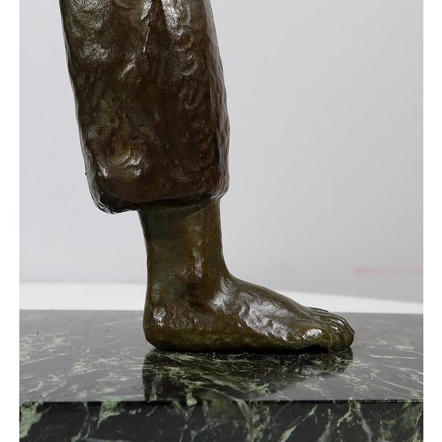 A. Kelety, Art Deco Sower, 1930, Bronze For Sale - Image 11 of 18