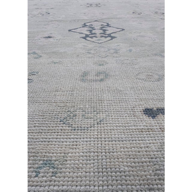 Turkish Oushak Rug 7'11" x 10'5" For Sale In Houston - Image 6 of 8
